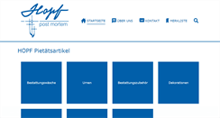 Desktop Screenshot of hopf-online.com